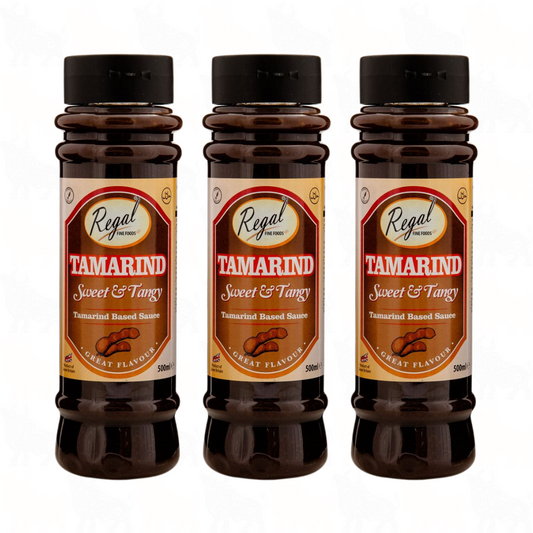 Regal Tamarind Sauce (Sweet & Tangy) | 500ml | 3 Pack