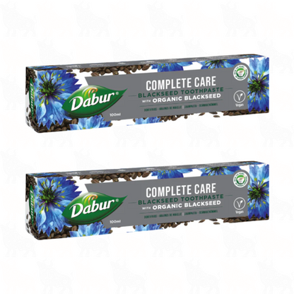 Dabur Complete Care Blackseed Toothpaste with Organic Blackseed | 100ml | 2 Pack