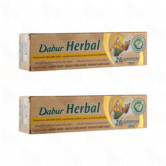 Dabur Herbal Ayurvedic Toothpaste | 100ml | 2 Pack