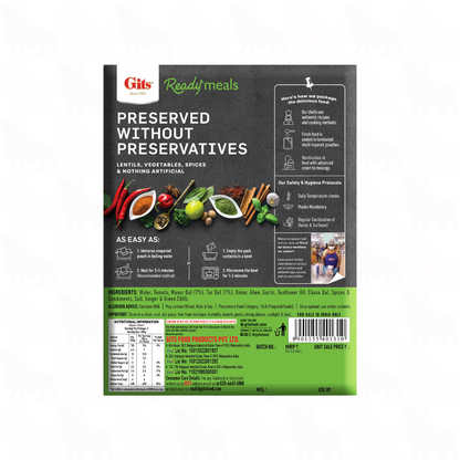 Gits Dal Palak | 300g | Ready Meal | 3 Pack