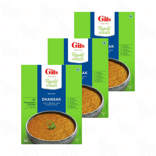 Gits Dhansak | 300g | Ready Meal | 3 Pack