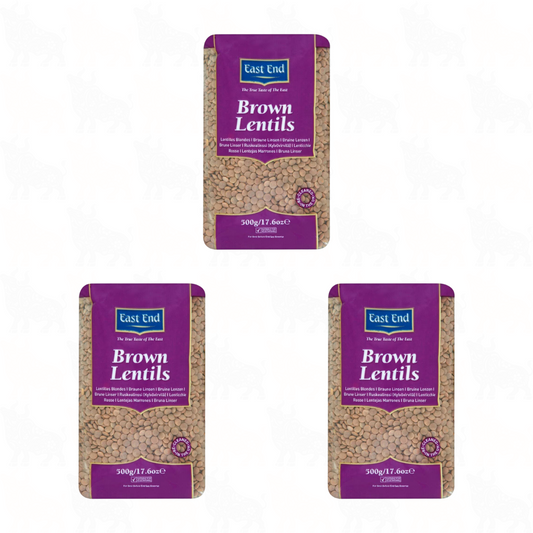 East End Brown Lentils | 500g | 3 Pack