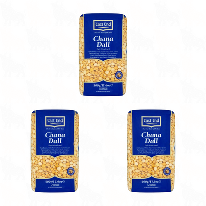 East End Chana Dal | 500g | 3 Pack