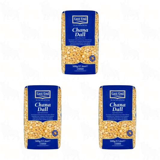 East End Chana Dal | 500g | 3 Pack