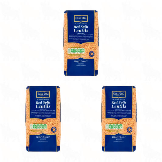 East End Red Split Lentils | 500g | 3 Pack