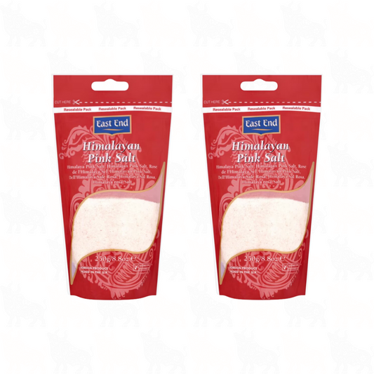 East End Himalayan Pink Salt | 250g | 2 Pack
