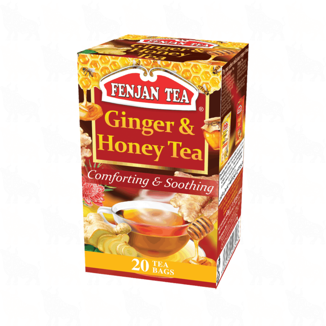 Fenjan Tea Ginger & Honey Tea | 20 Tea Bags