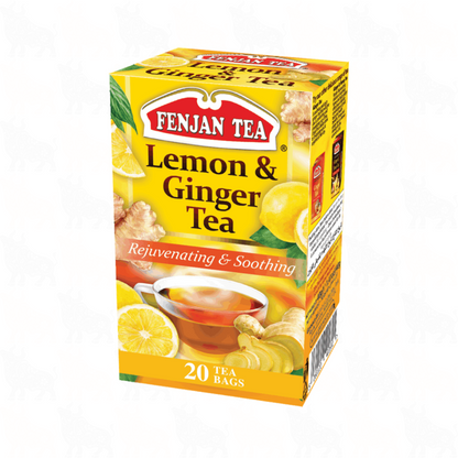 Fenjan Tea Lemon & Ginger Tea | 20 Tea Bags