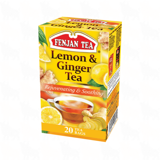 Fenjan Tea Lemon & Ginger Tea | 20 Tea Bags