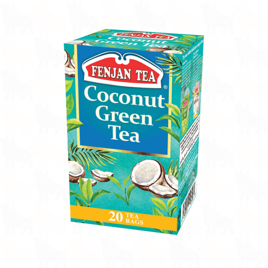 Fenjan Tea Coconut Green Tea | 20 Tea Bags