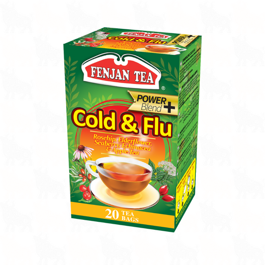 Fenjan Tea Cold & Flu Tea (Power Blend+) | 20 Tea Bags