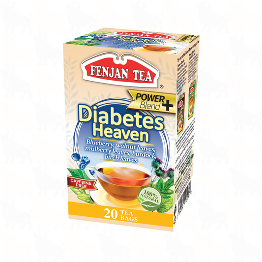 Fenjan Tea Diabetes Heaven Tea (Power Blend+) | 20 Tea Bags