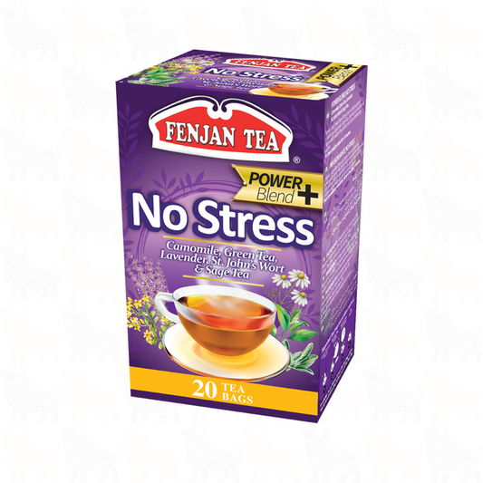 Fenjan Tea No Stress Tea (Power Blend+) | 20 Tea Bags