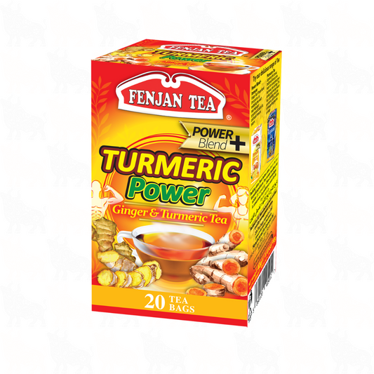 Fenjan Tea Turmeric Power Tea (Power Blend+) | 20 Tea Bags