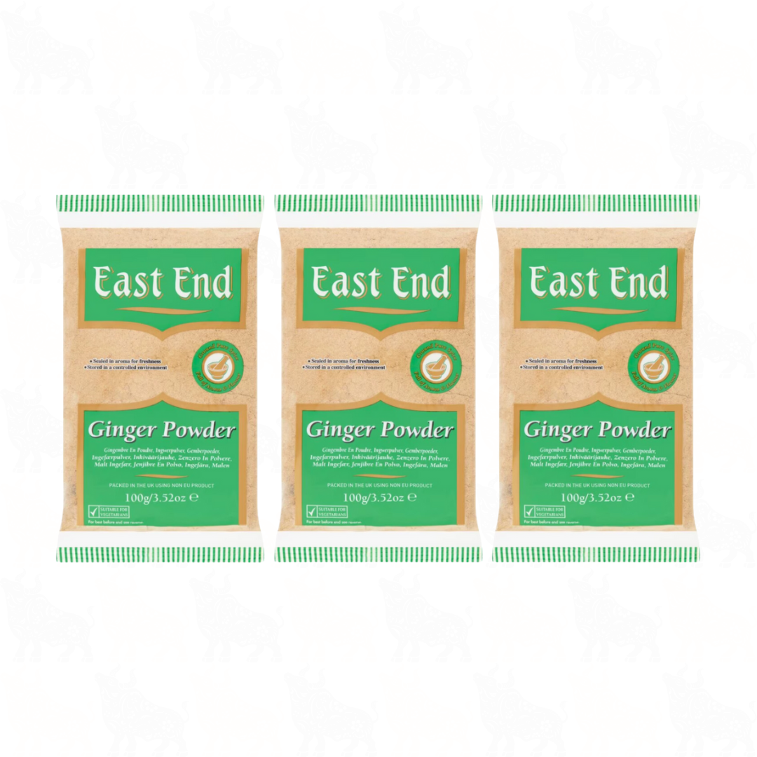 East End Ginger Powder | 100g | 3 Pack