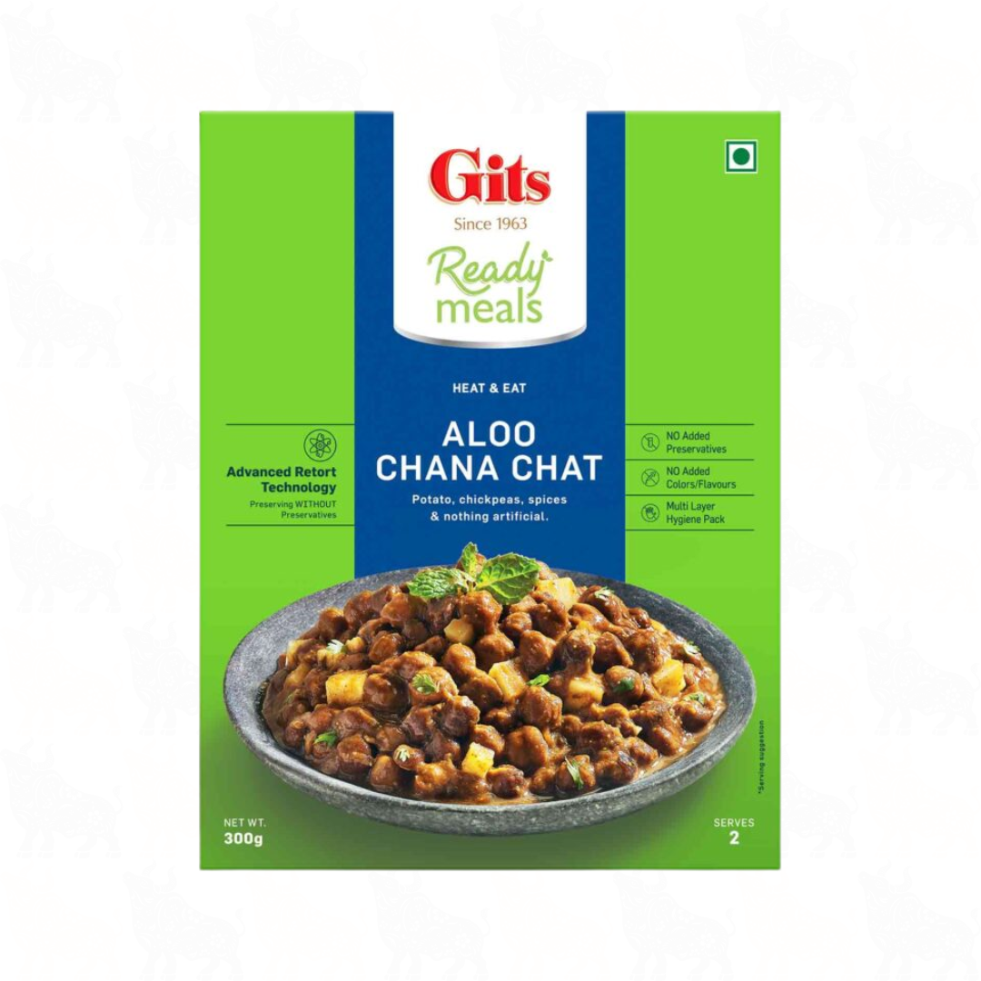 Gits Aloo Chana Chat | 300g | Ready Meal