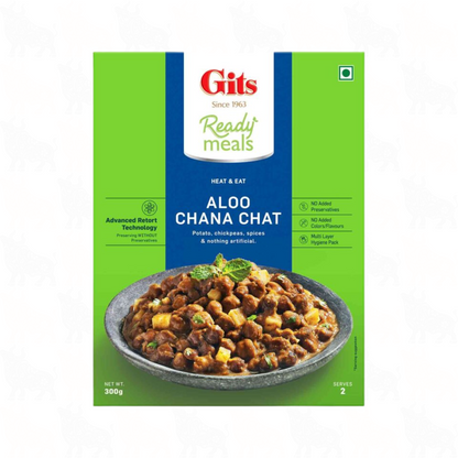 Gits Aloo Chana Chat | 300g | Ready Meal