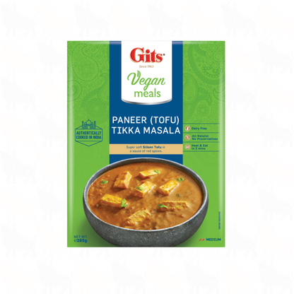 Gits Paneer (Tofu) Tikka Masala Vegan | 285g | Ready Meal