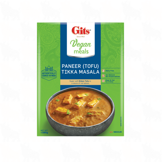 Gits Paneer (Tofu) Tikka Masala Vegan | 285g | Ready Meal