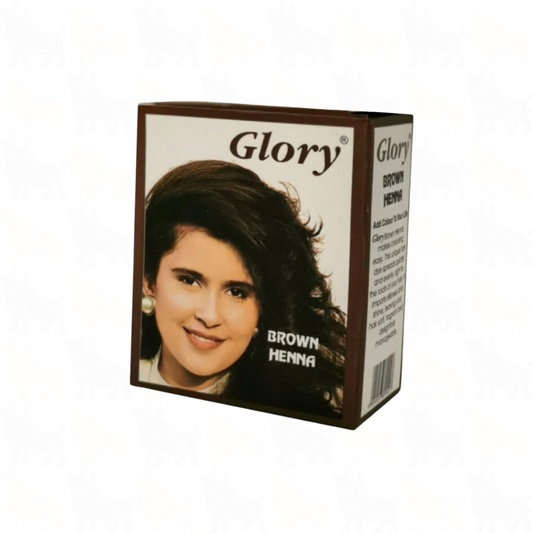 Glory Brown Henna Natural Hair Colourant (Ammonia Free) | 60g