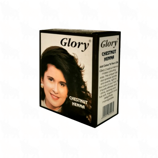 Glory Chestnut Henna Natural Hair Colourant (Ammonia Free) | 60g