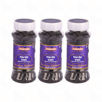 Jaimin Harde Vati (Digestive Myrobalan) Mouth Freshener | 175g | 3 Pack