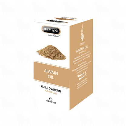 Hemani Ajwain Oil | 30ml | (Huile D'Ajwain)