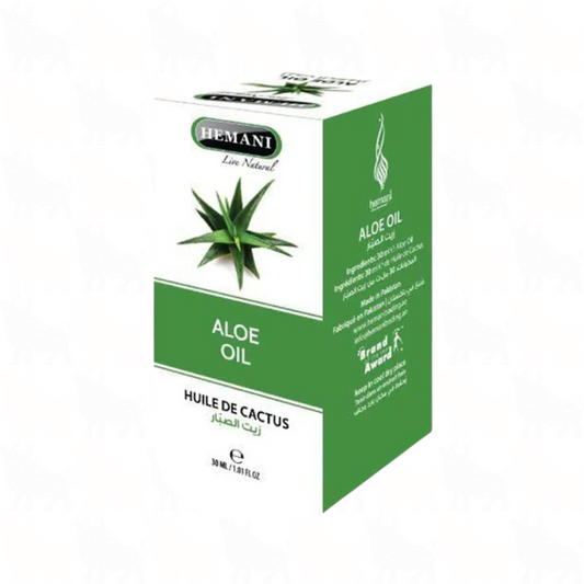Hemani Aloe Oil | 30ml | (Huile De Cactus)