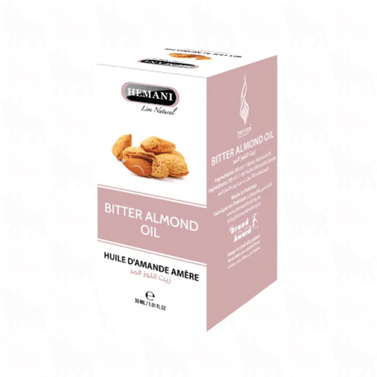 Hemani Bitter Almond Oil | 30ml | (Huile D'Amande Amere)