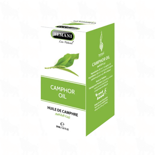 Hemani Camphor Oil | 30ml | (Huile De Camphre)