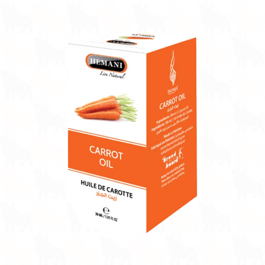 Hemani Carrot Oil | 30ml | (Huile De Carrotte)