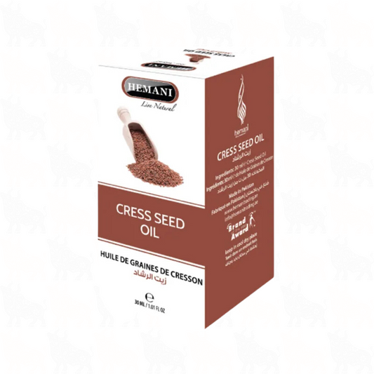 Hemani Cress Seed Oil | 30ml | (Huile De Graines De Cresson)