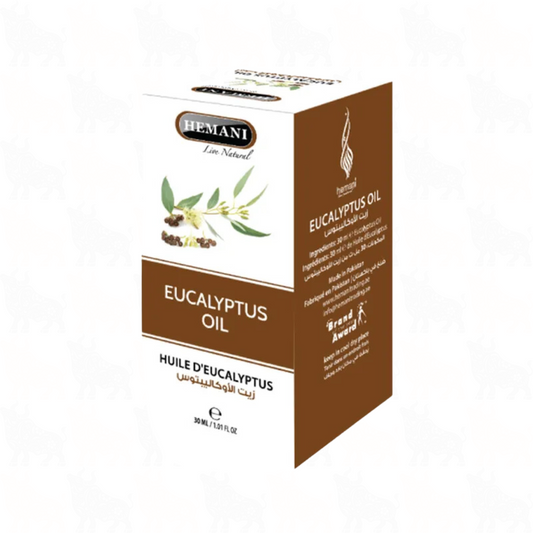 Hemani Eucalyptus Oil | 30ml | (Huile D'Eucalyptus)