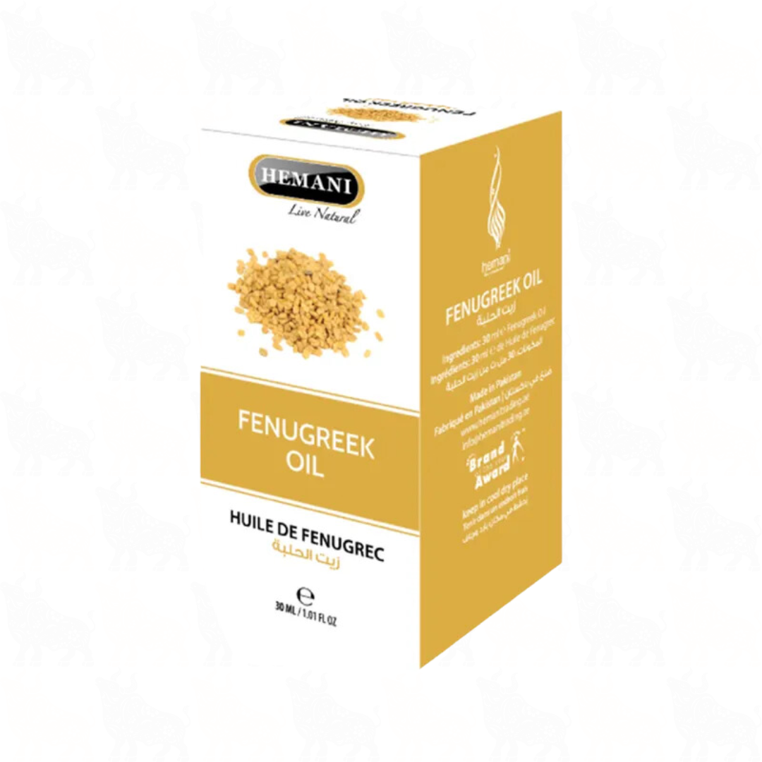 Hemani Fenugreek Oil | 30ml | (Huile De Fenugrec)