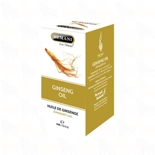 Hemani Ginseng Oil | 30ml | (Huile De Ginsenge)