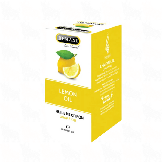 Hemani Lemon Oil | 30ml | (Huile De Citron)