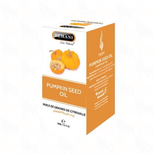 Hemani Pumpkin Seed Oil | 30ml | (Huile De Graines De Citrouille)