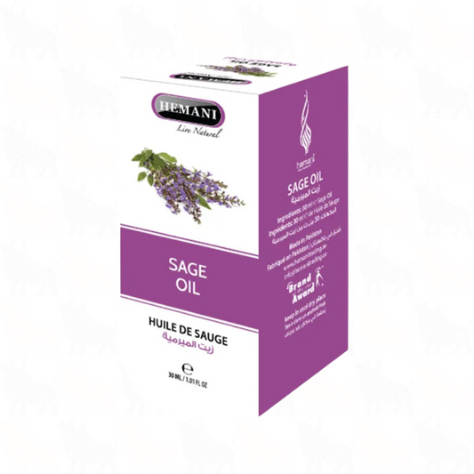 Hemani Sage Oil | 30ml | (Huile De Suage)