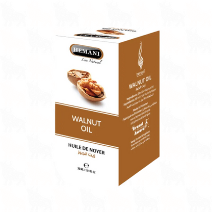 Hemani Walnut Oil | 30ml | (Huile De Noyer) | 2 Pack