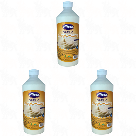Hibah Garlic Mayonnaise | 500ml | 3 Pack