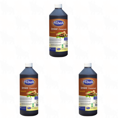 Hibah Imlee (Tamarind) Sauce | 500ml | 3 Pack