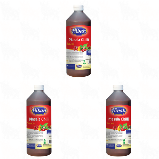 Hibah Masala Chilli Sauce | 500ml | 3 Pack