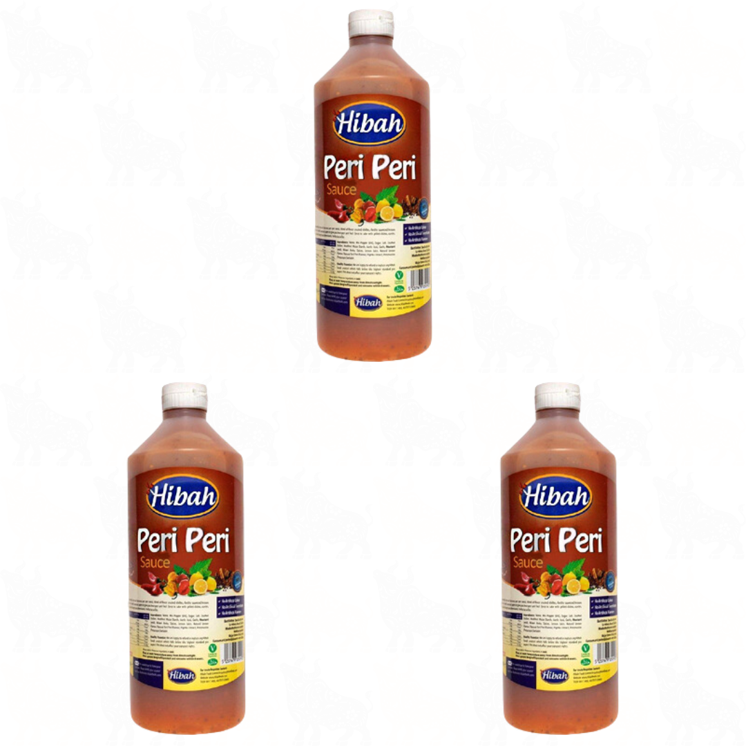 Hibah Peri Peri Sauce | 500ml | 3 Pack