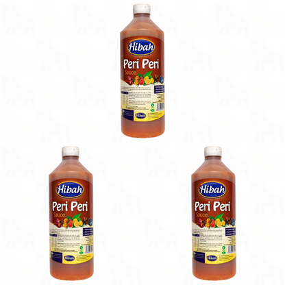 Hibah Peri Peri Sauce | 500ml | 3 Pack