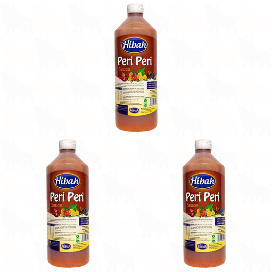 Hibah Peri Peri Sauce | 500ml | 3 Pack