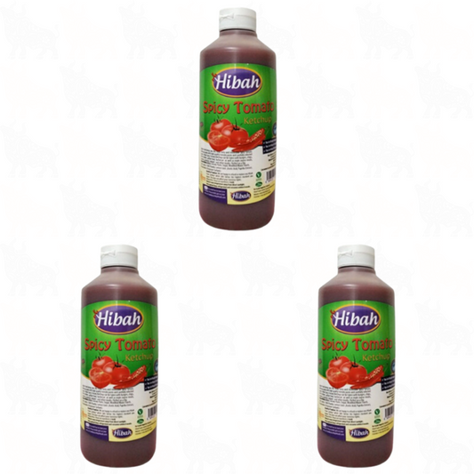 Hibah Spicy Tomato Sauce | 500ml | 3 Pack