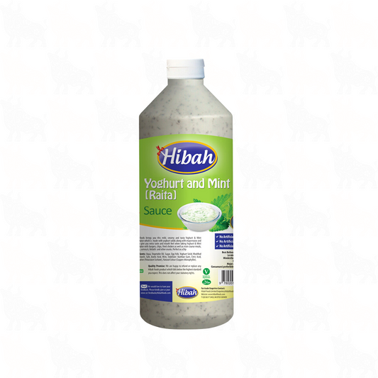 Hibah Yoghurt & Mint (Raita) Sauce | 500ml