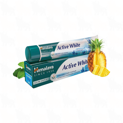 Himalaya Gum Expert Active White Herbal Toothpaste | 75ml | 2 Pack