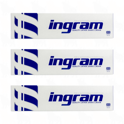 Ingram Quality Lather Shave Cream | 100g | 3 Pack