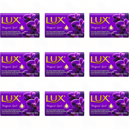 Lux Magical Spell (Exotic Blooms & Essential Oil) Bar Soap | 80g | 9 Pack